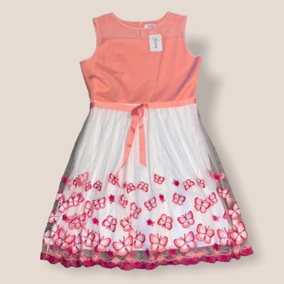 NWT Kids Speechless Butterfly Dress - Picture 1 of 7